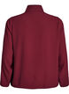 Trainingsjacke mit sportlichen Details und Reißverschluss, Dunkles Bordeaux, Packshot image number 1