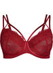 Full-Coverage-BH mit Spitze und doppelten Tr&auml;gern, Schwarz, Packshot image number 0