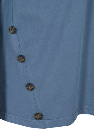 T-Shirt aus Baumwolle mit Knöpfen, Bering Sea, Packshot image number 3
