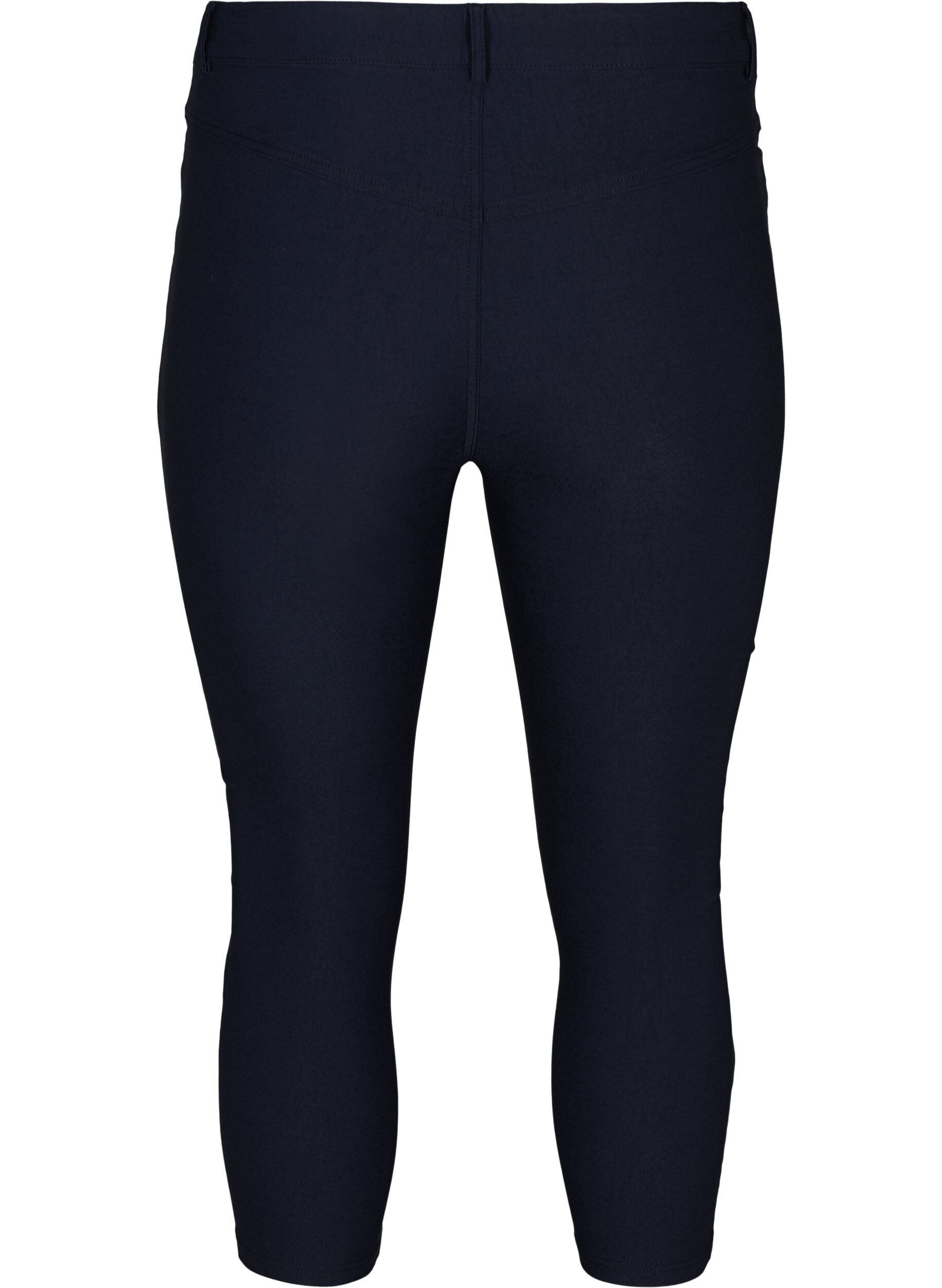 ZizziSlim Fit Caprihose aus Viskosemischung, Blau, Packshot image number 1