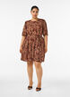 Kleid mit Paisleymuster und Bindeg&uuml;rtel, Braun, Model image number 1