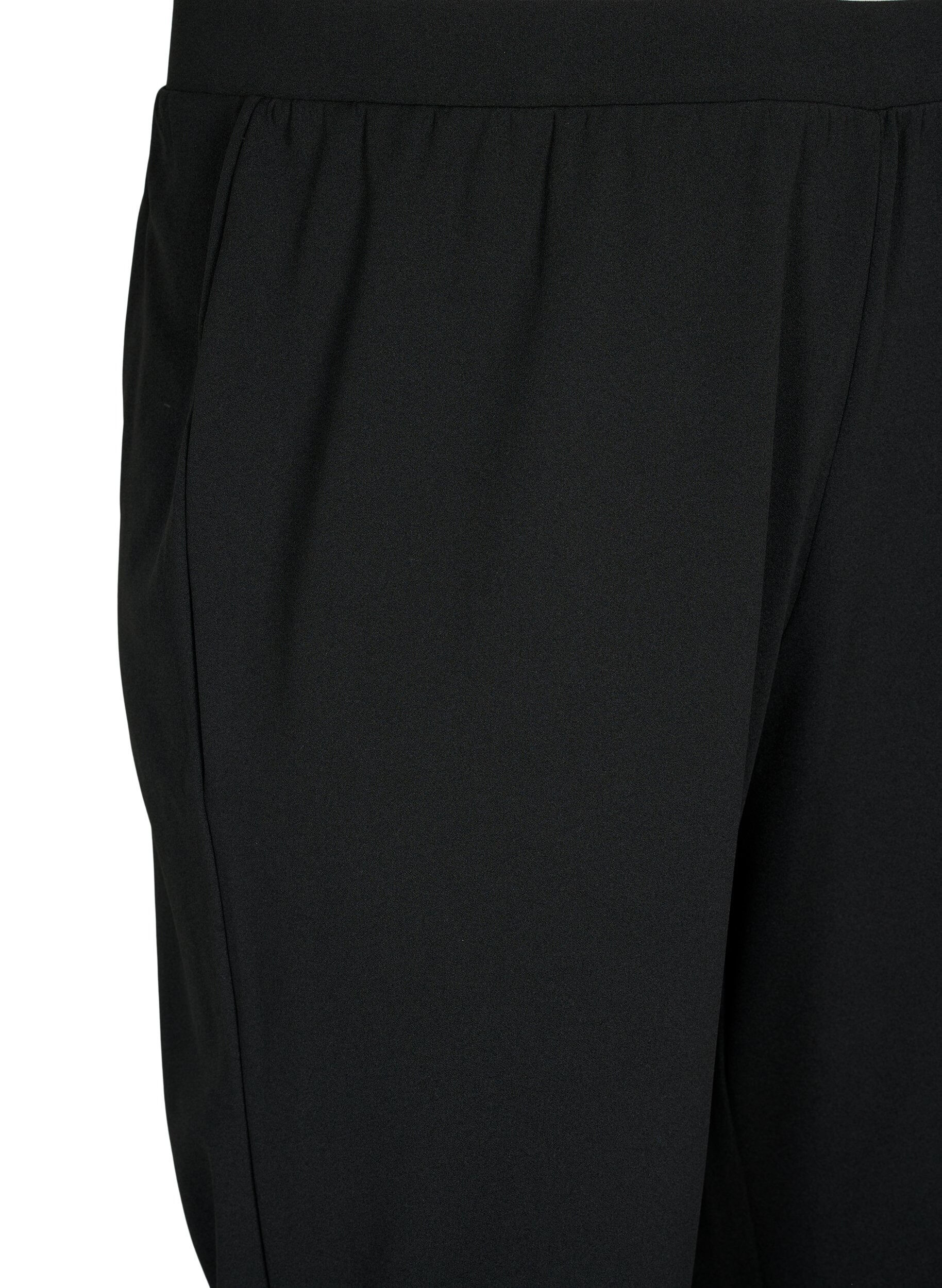 ZizziHose in Straight Fit, Schwarz, Packshot image number 2