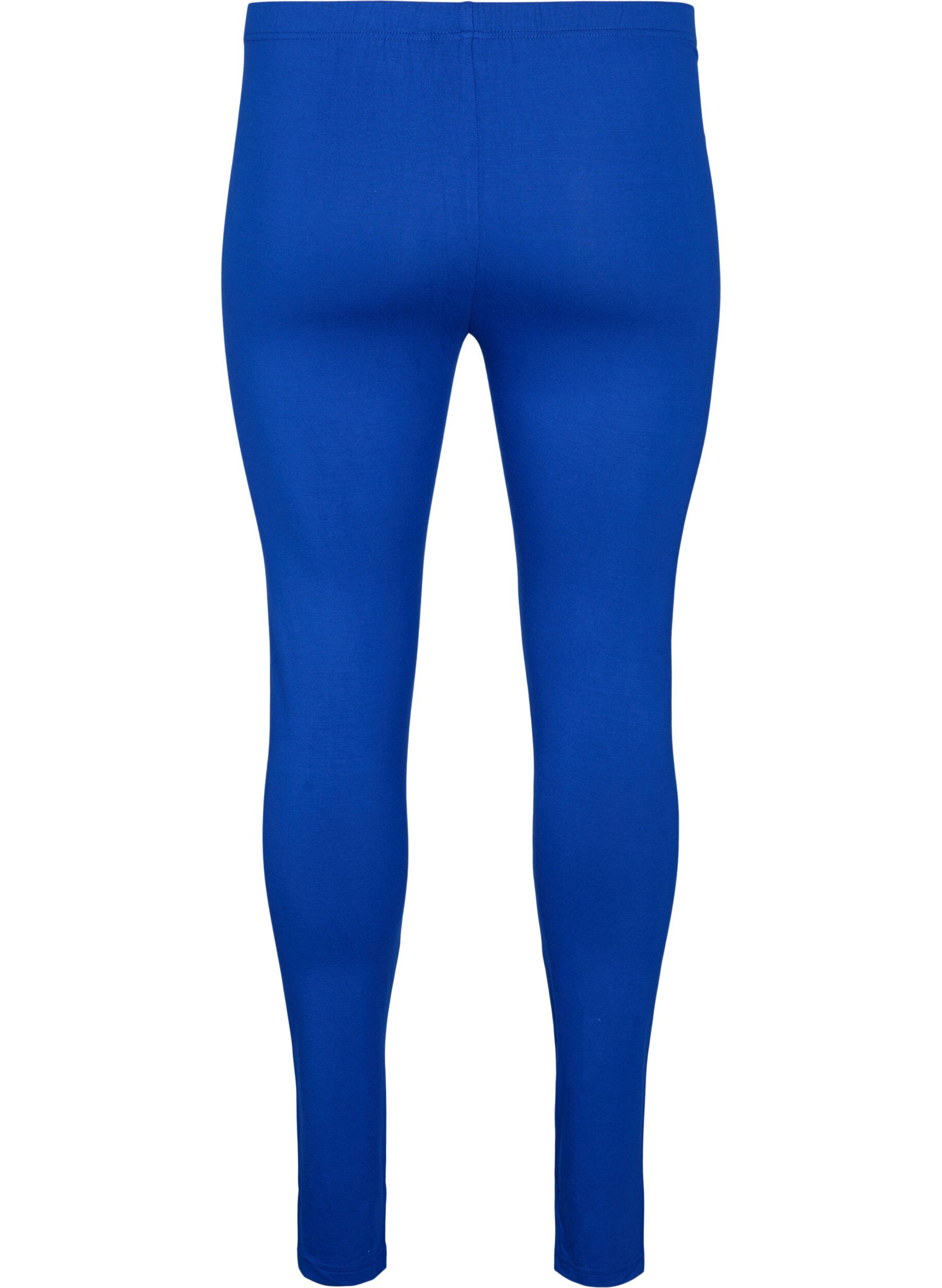 ZizziBasic-Leggings aus Viskose, Blau, Packshot image number 1