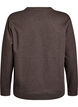 Sweatshirt mit Rundhalsausschnitt, Braun, Packshot image number 1