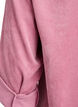 Cordkleid mit Rei&szlig;verschluss und 3/4-&Auml;rmeln, Rot, Packshot image number 3