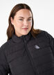 Sportliche, wattierte Jacke mit Stehkragen und Taschen, Schwarz, Model image number 3