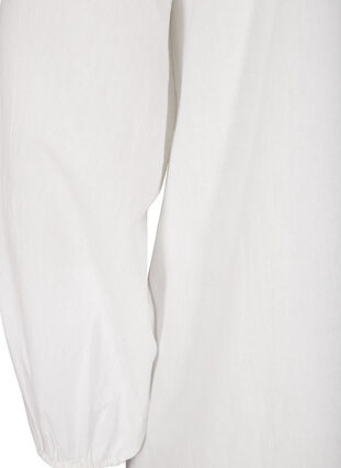 Tunika aus Baumwolle, Bright White, Packshot image number 3