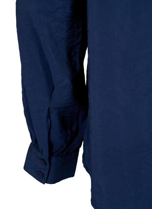 Bluse aus TENCEL™ Modal, Navy Blazer, Packshot image number 4