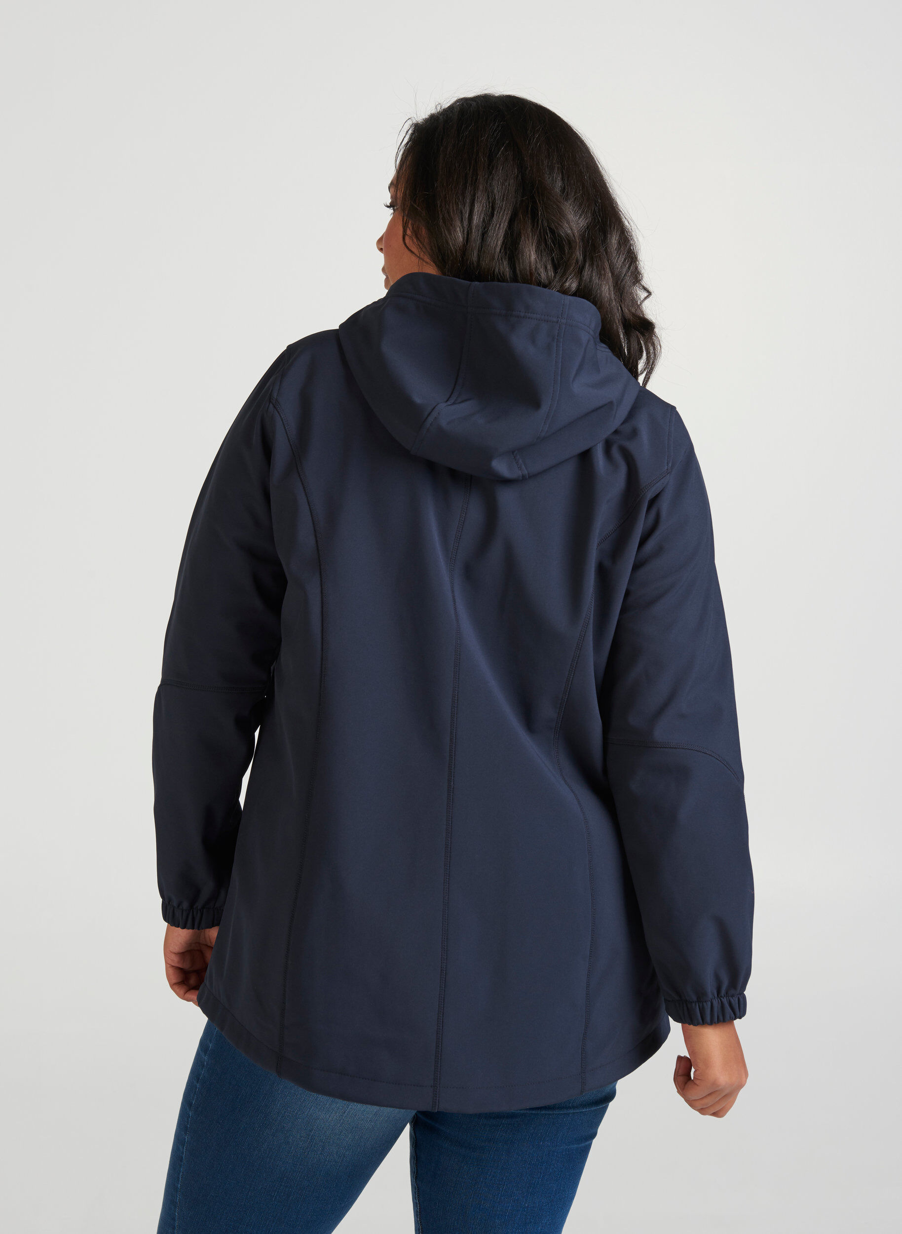 ZizziSoftshelljacke, Night Sky, Model image number 1