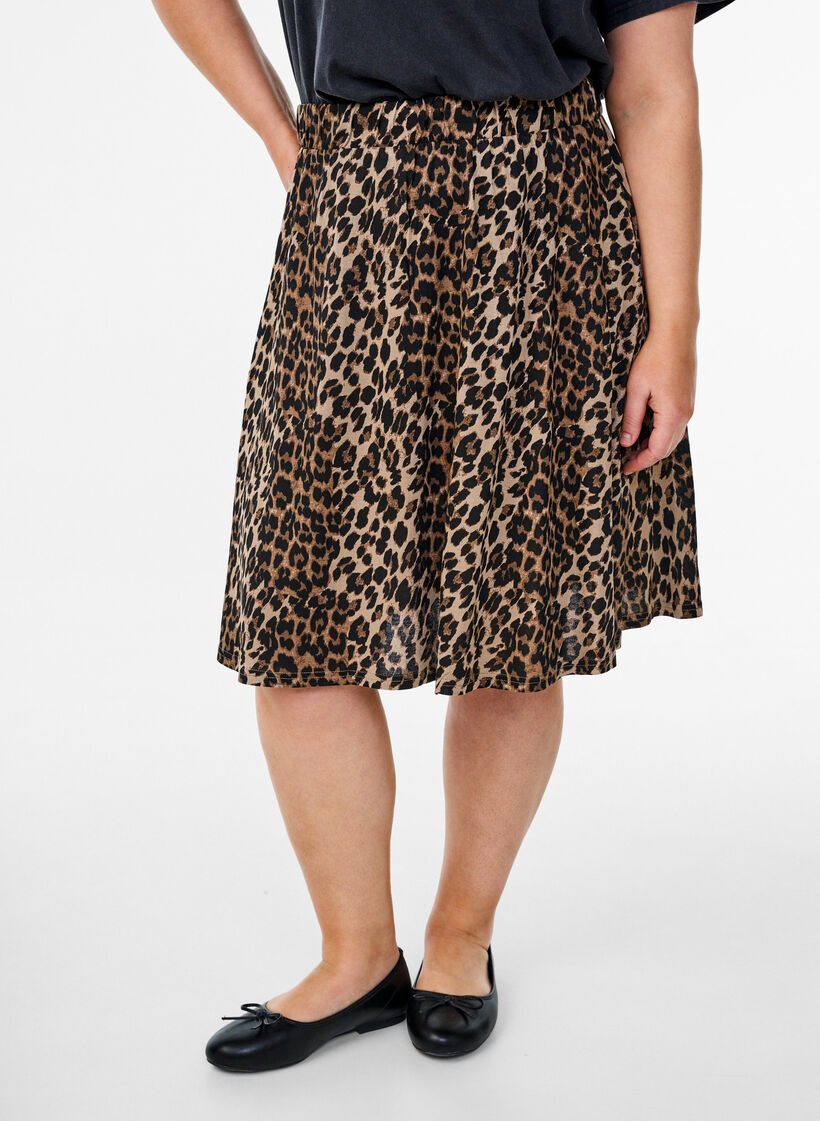 2er-Pack Skaterröcke aus Viskose, Schwarz, Model image number 2