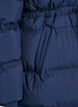 Mittellange Pufferjacke mit verstellbarer Taille, Blau, Packshot image number 3
