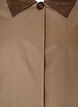 Leicht wattierte Jacke mit Cordkragen, Braun, Packshot image number 2