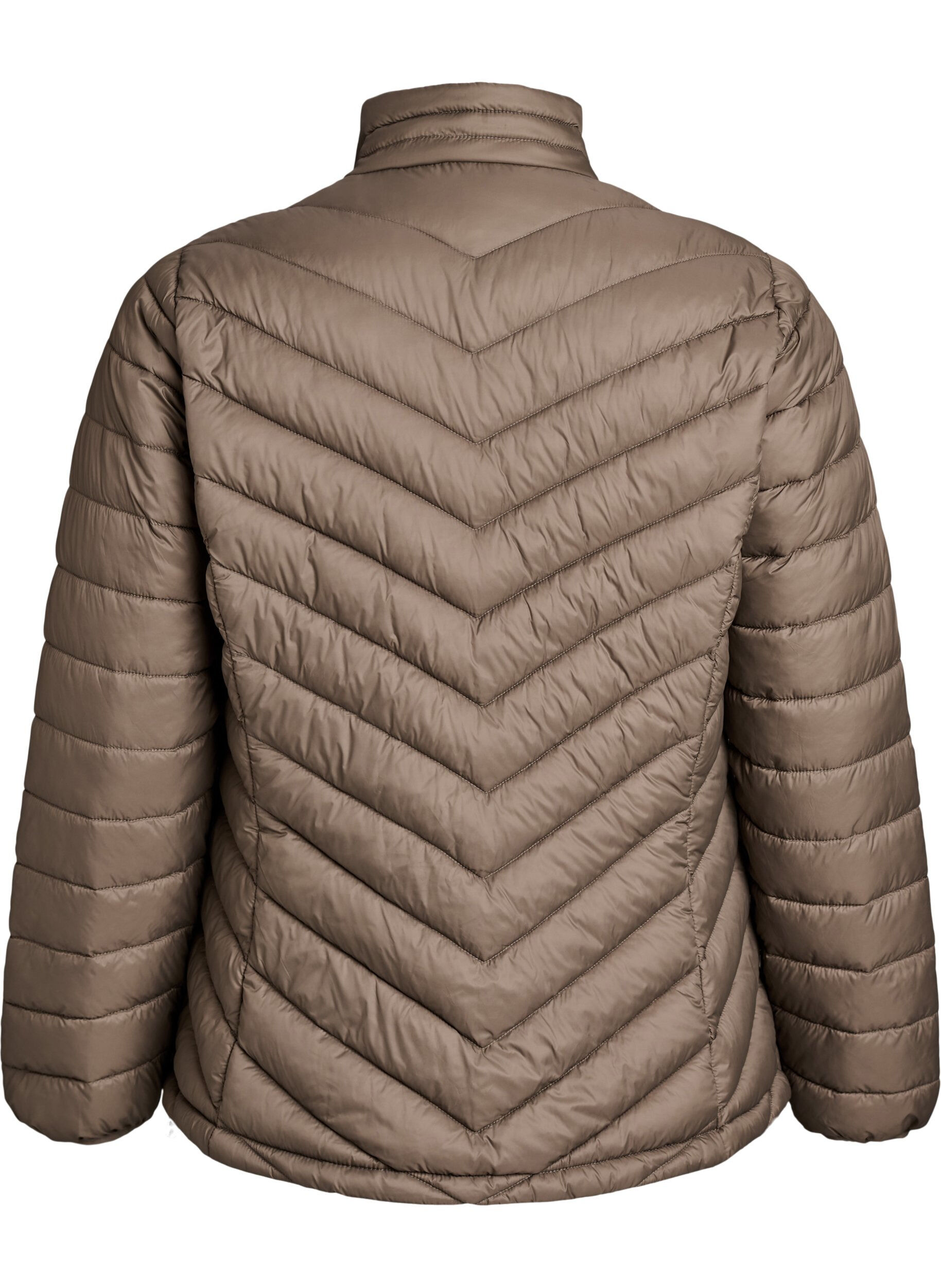 ZizziLeichte Jacke mit Taschen, Braun, Packshot image number 1