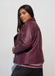 Bikerjacke aus Kunstleder, Rot, Model image number 2