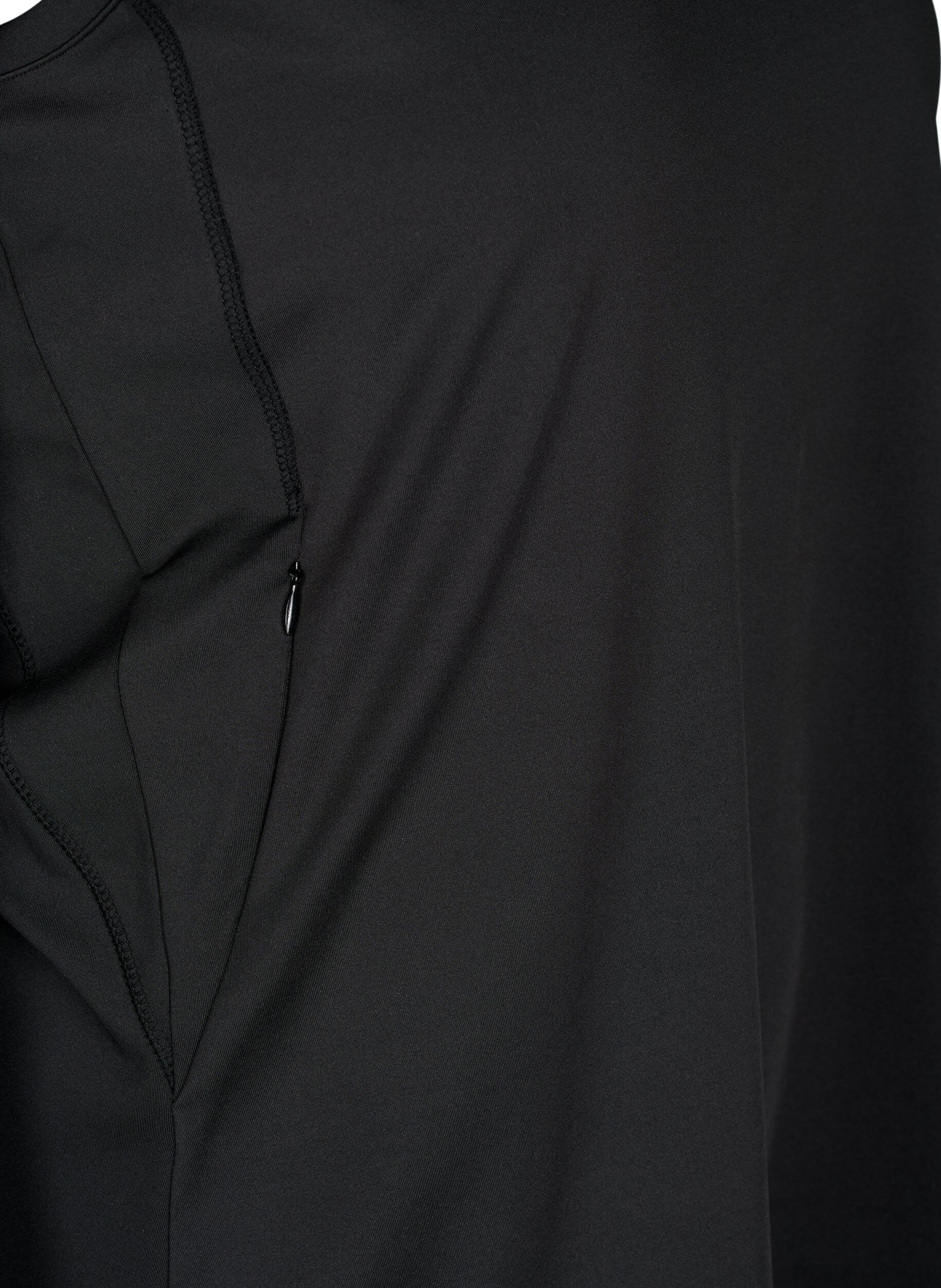 ZizziTrainingstop mit Racerback und Mesh, Black, Packshot image number 3