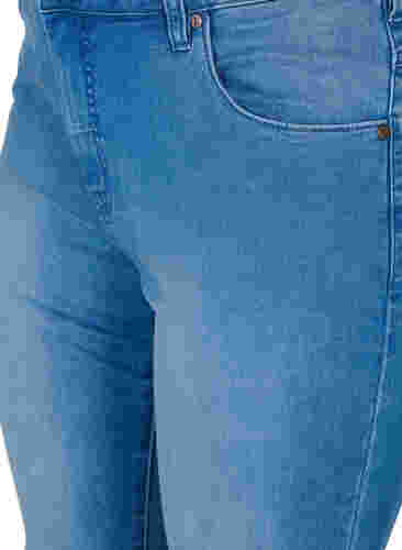 Slim Fit Emily Jeans mit normaler Taillenhöhe, Light blue, Packshot image number 2