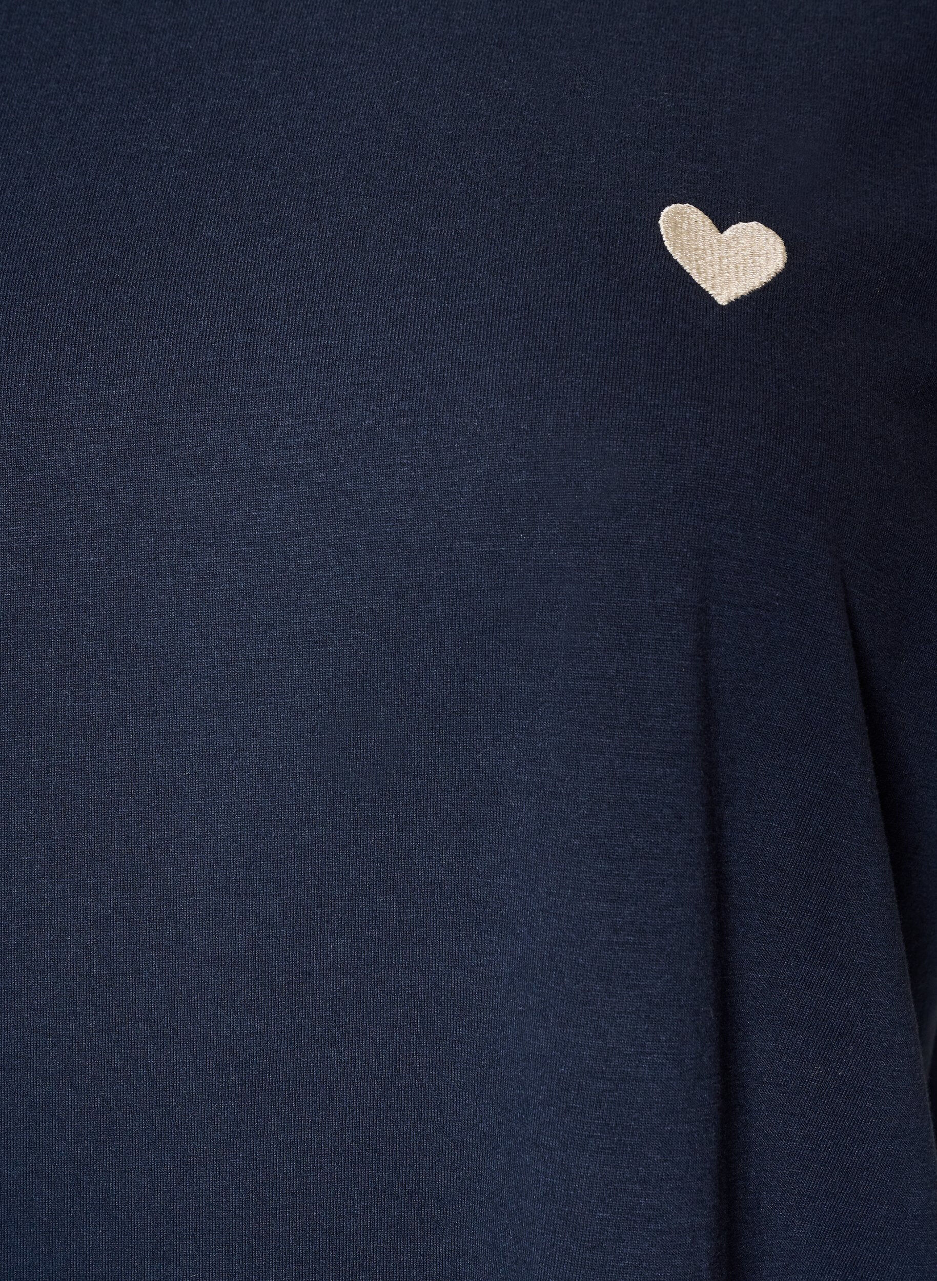 ZizziT-Shirt mit Print, Blau, Packshot image number 2