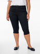 Hoch taillierte Amy Capri Jeans mit Super Slim Fit, Schwarz, Model image number 2