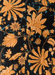 Gebl&uuml;mte Bluse aus Baumwolle mit Bindeband, Orange, Packshot image number 2