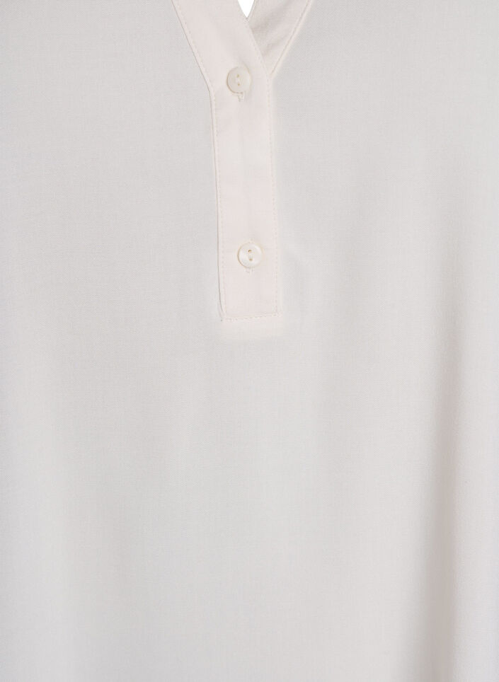 &Auml;rmellose Viskosebluse, Vanille, Packshot image number 2