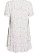 Kleid aus Viskose mit Schnittlinie, Wei&szlig;, Packshot image number 1