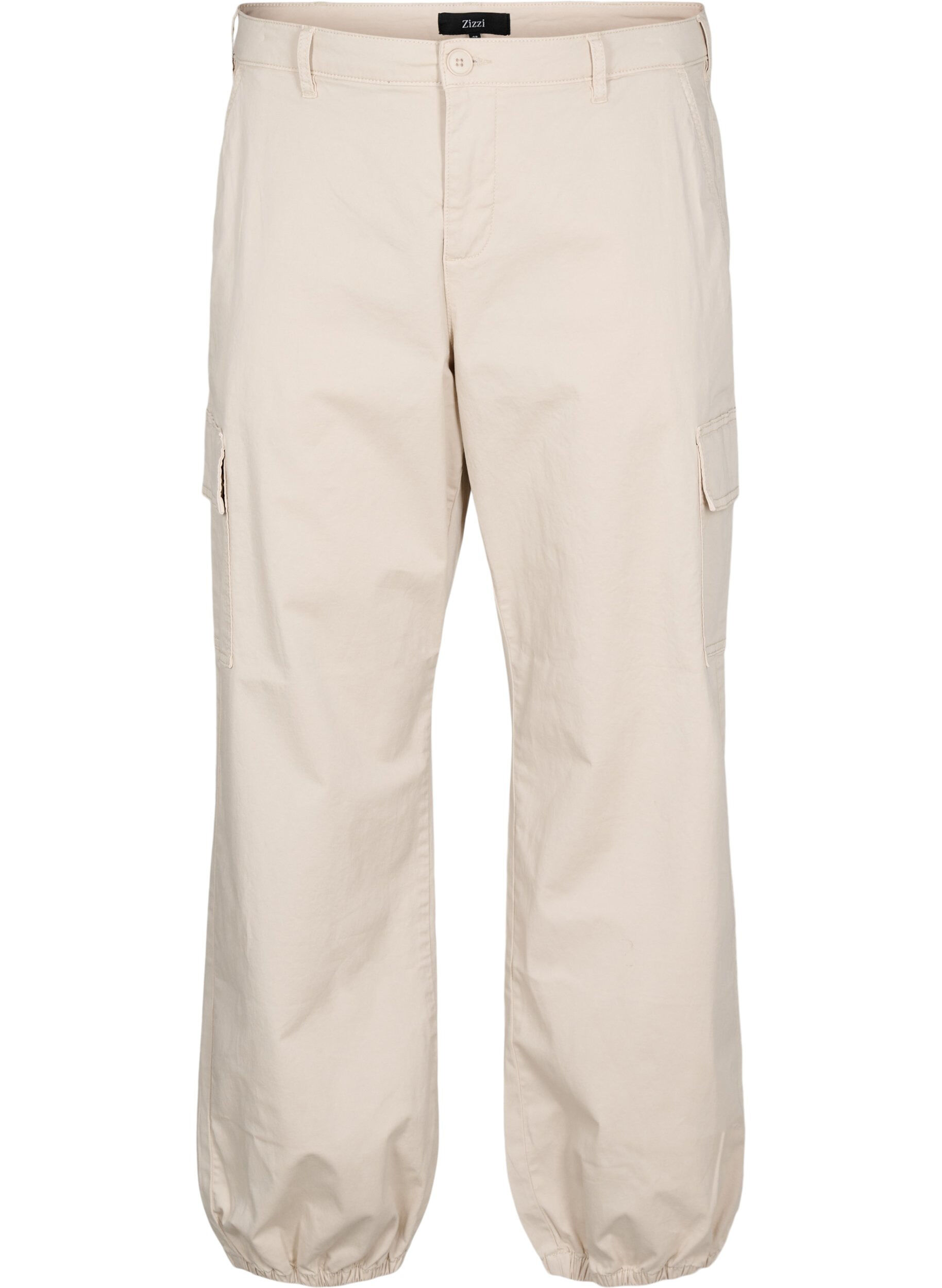 Cargohose mit hoher Taille