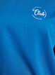 Sweatshirt mit Motiv auf der Vorderseite, Blau, Packshot image number 2