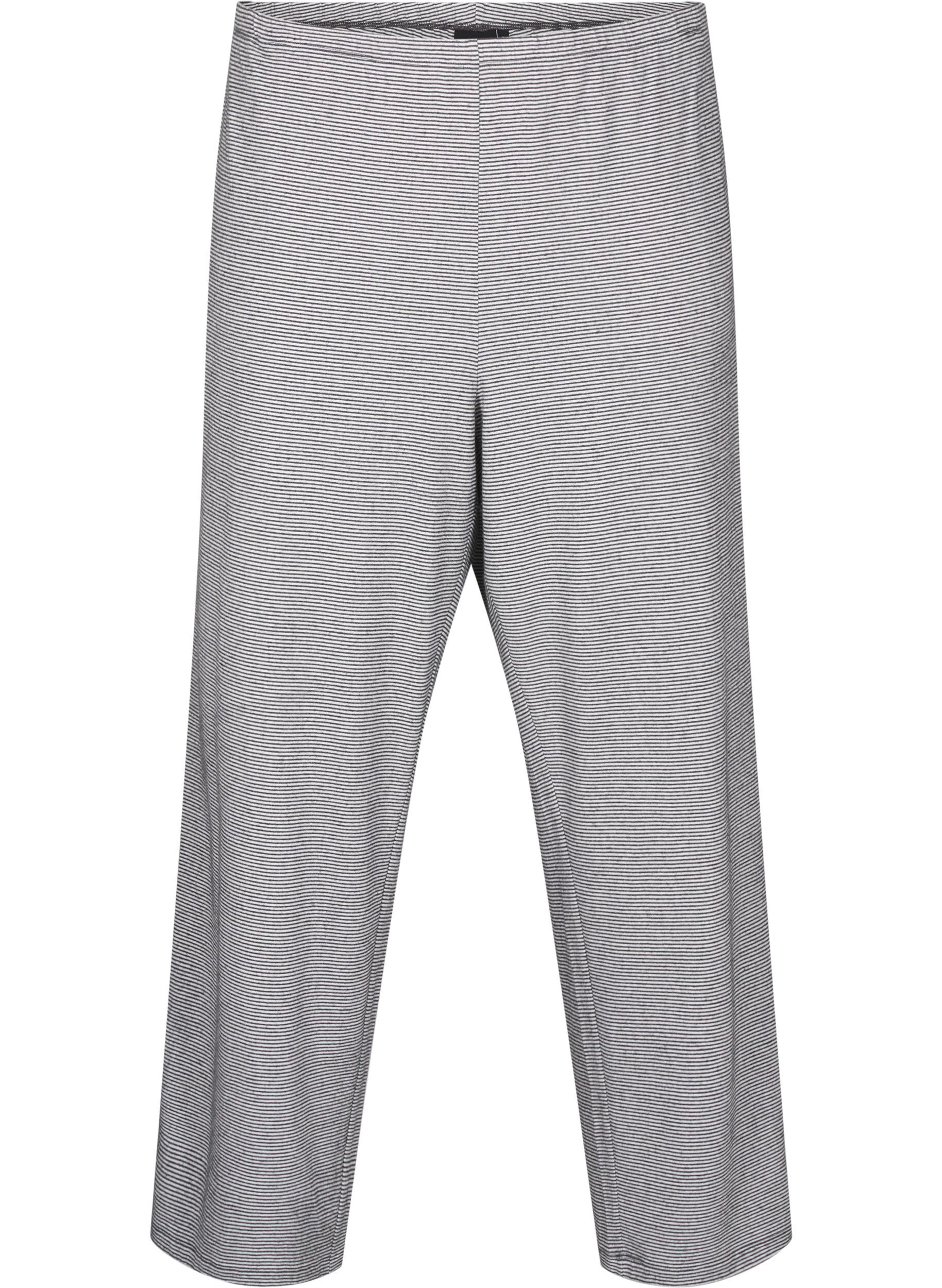 ZizziPyjamahose mit Taschen, Striped DGM , Packshot image number 0