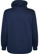 Sweatshirt mit Stehkragen und Taschen, Blau, Packshot image number 1