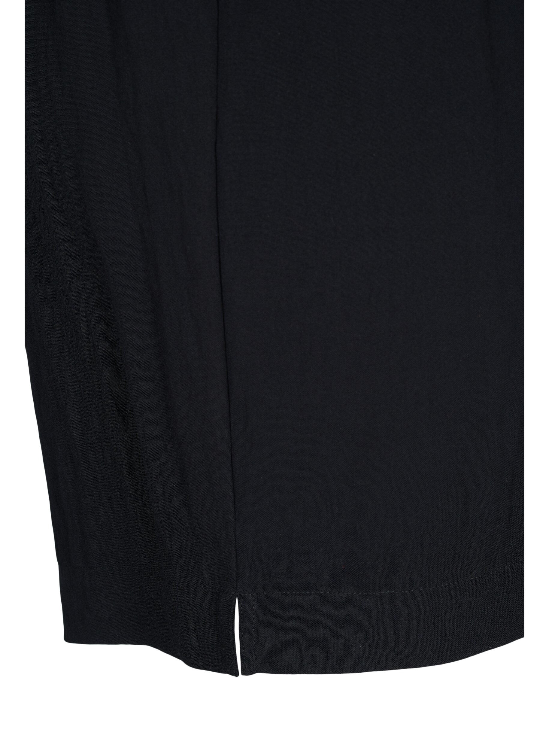 ZizziLockere Shorts aus Viskose, Black, Packshot image number 3