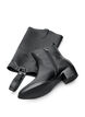 Langschaftstiefel mit abnehmbarem Schaft, Schwarz, Packshot image number 4
