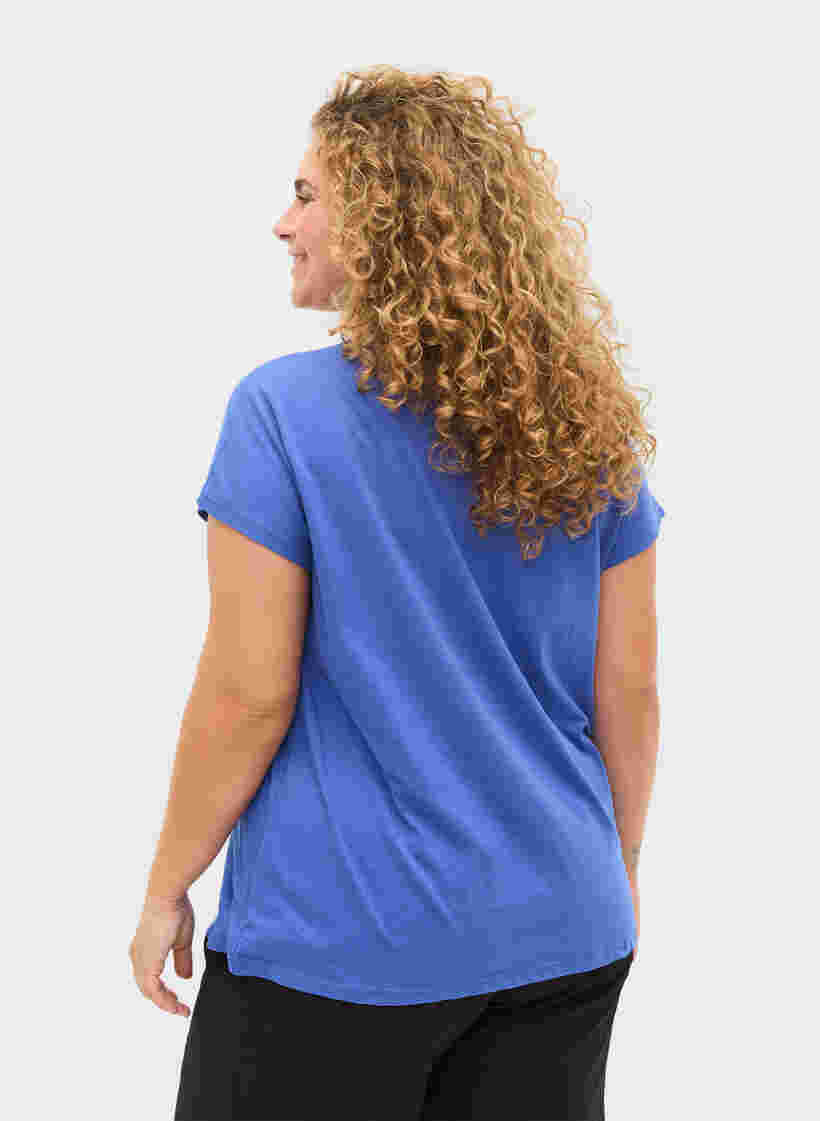 T-Shirt, Dazzling Blue, Model image number 1