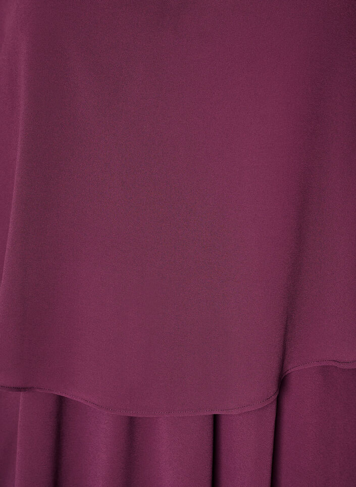 Kurzes Chiffon-Partykleid mit Lagen-Effekt, Rot, Packshot image number 2