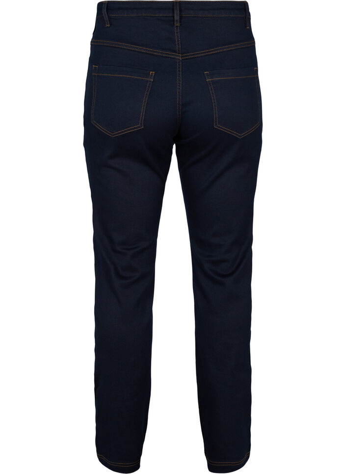 Slim Fit Emily Jeans mit normaler Taillenh&ouml;he, Blau, Packshot image number 1