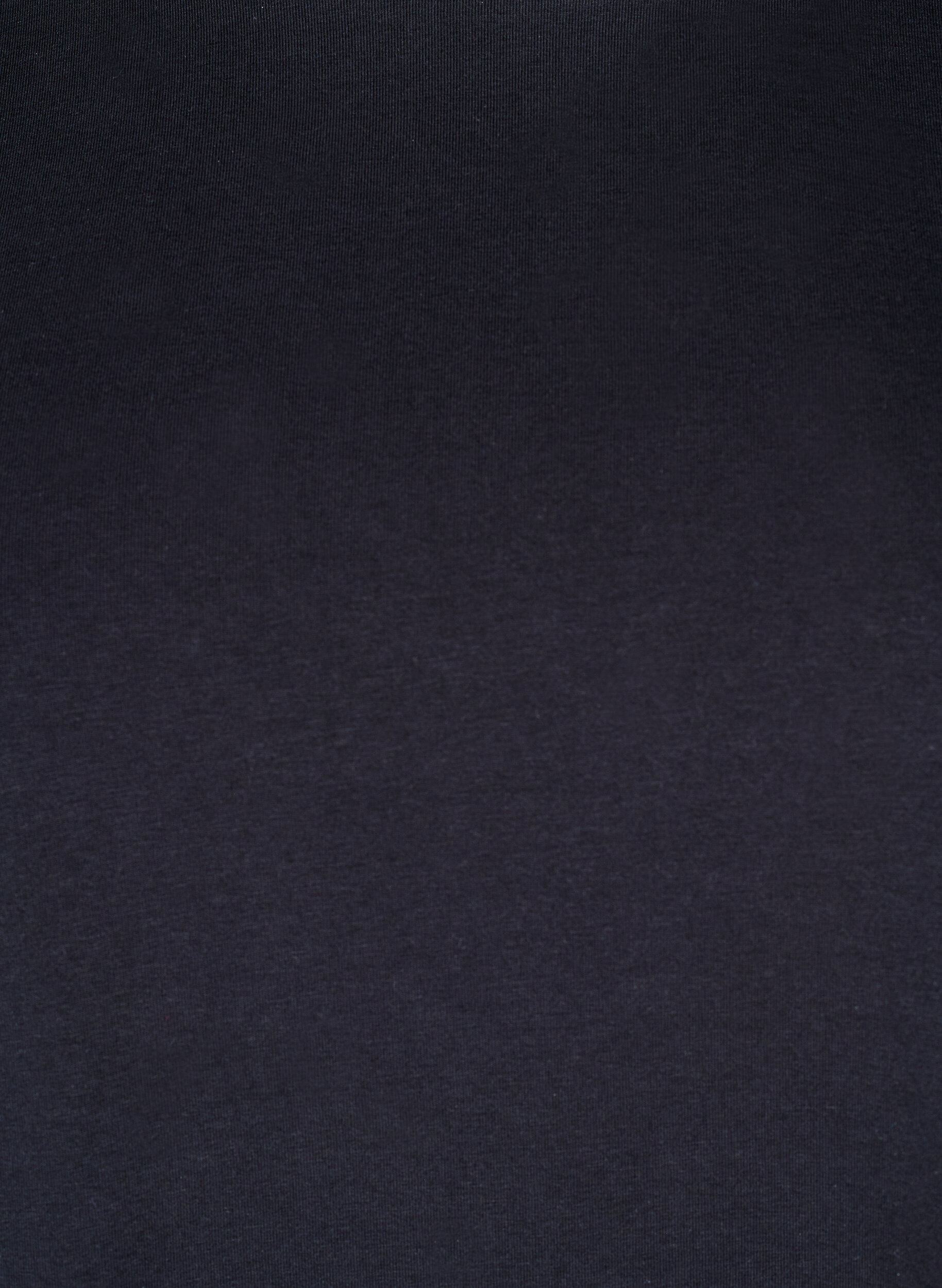 ZizziT-Shirt aus Bio-Baumwolle mit Rundhalsausschnitt, Black, Packshot image number 2