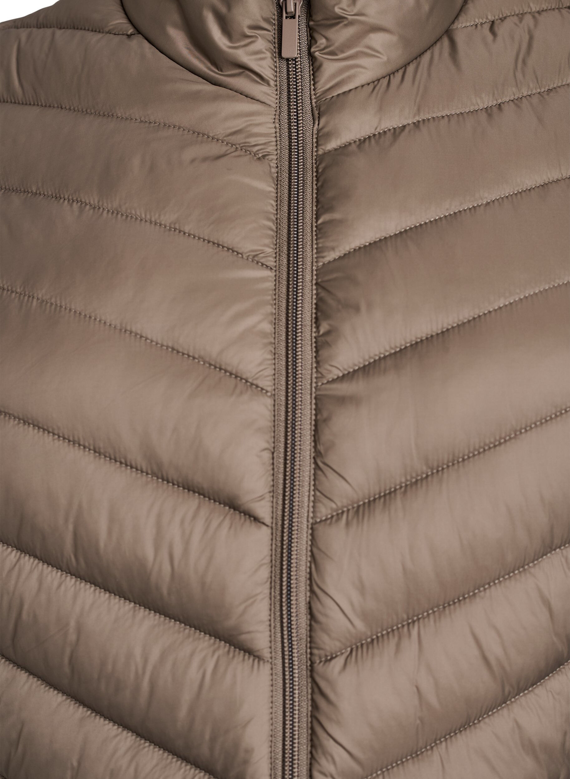 ZizziLeichte Jacke mit Taschen, Braun, Packshot image number 2