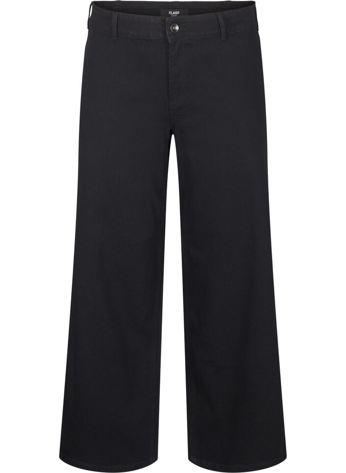 FLASH - Jeans mit weiter Passform, Schwarz, Packshot image number 0