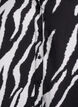 Bluse mit Zebraprint, Schwarz, Packshot image number 2