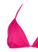 Einfarbiges Triangel-Bikinioberteil, Pink, Packshot image number 2