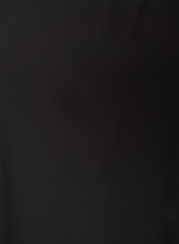 Chiffonbluse mit Balloneffekt, Schwarz, Packshot image number 2