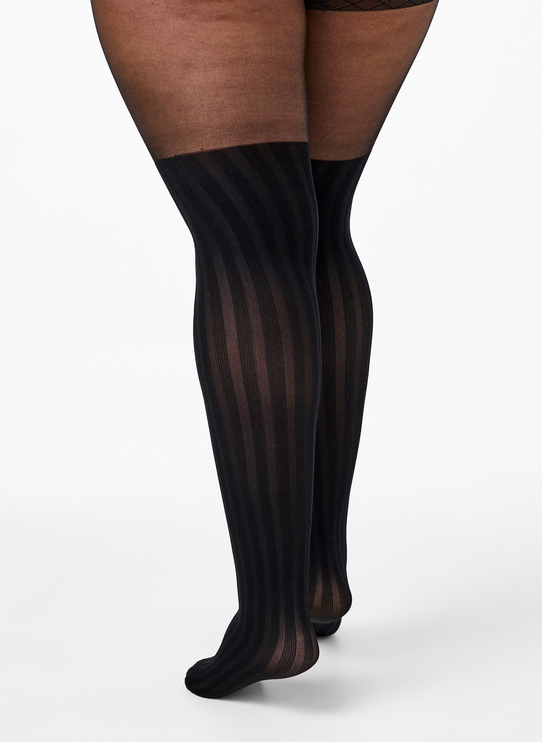 ZizziOverknee-Look Strumpfhose mit 50 DEN, Black, Model image number 1