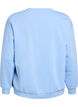Sweatshirt mit Motiv auf der Vorderseite, Blau, Packshot image number 1