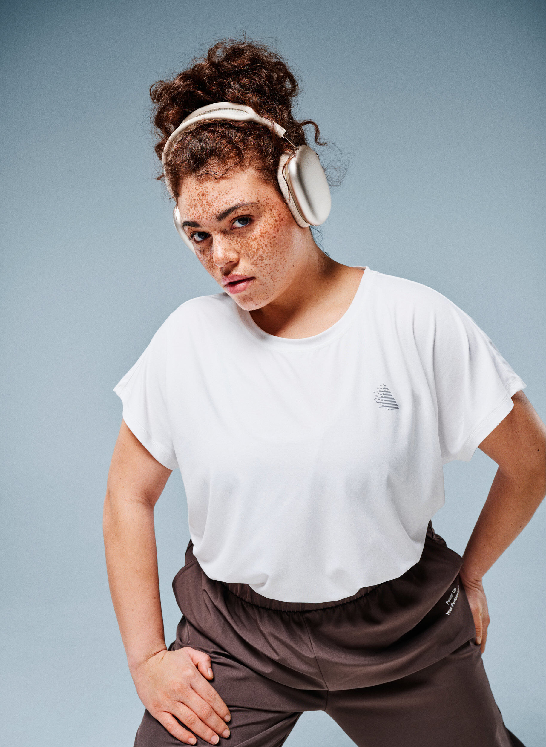 ZizziEinfarbiges Trainings-T-Shirt, Wei&szlig;, Image image number 0