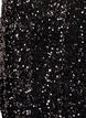 Kurzer Paillettenrock mit elastischem Bund, Schwarz, Packshot image number 2