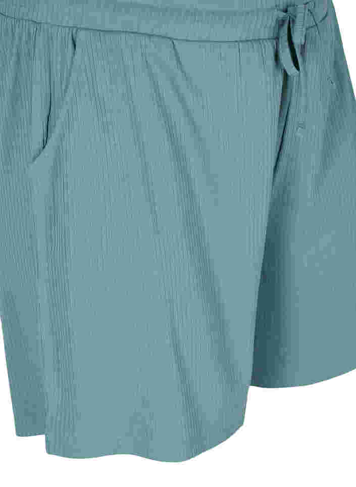 Shorts aus Rippqualität mit Taschen, Goblin Blue, Packshot image number 2