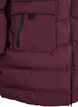 Puffermantel mit Kapuze und Taschen, Dunkles Bordeaux, Packshot image number 3