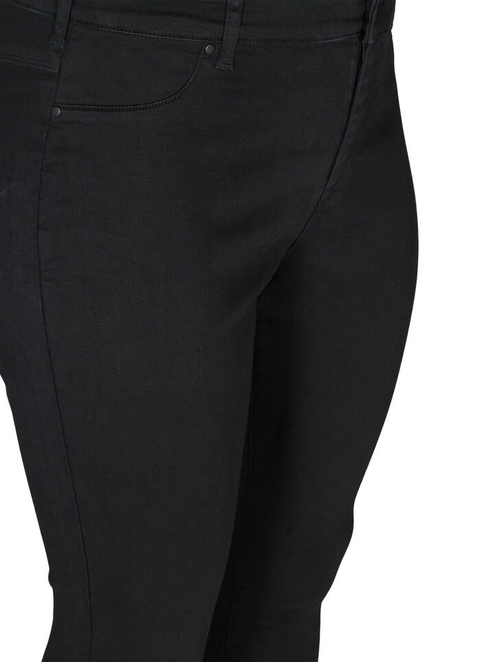 Jeggings aus Baumwollmischung, Black, Packshot image number 2