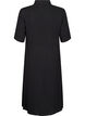 Midikleid mit kurzen &Auml;rmeln, Schwarz, Packshot image number 1
