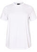 T-shirt aus Baumwolle mit Print, Wei&szlig;, Packshot image number 0