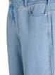 Myra Jeans mit weiter Passform und Blumendetails, Blau, Packshot image number 2